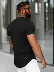 Camiseta de hombre negras OZONEE O/B1215