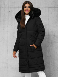 Chaqueta de mujer negra OZONEE O/W377