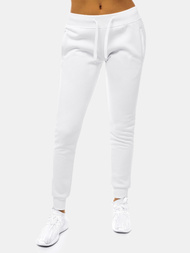 Pantalón de chándal para mujer blancos OZONEE JS/CK01
