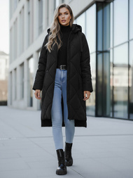 Chaqueta de mujer negra OZONEE JS/5M3168/392Z