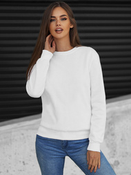 Sudadera de mujer blanca OZONEE JS/W01Z