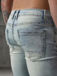 Vaqueros de hombre azul claro OZONEE O/EM8889