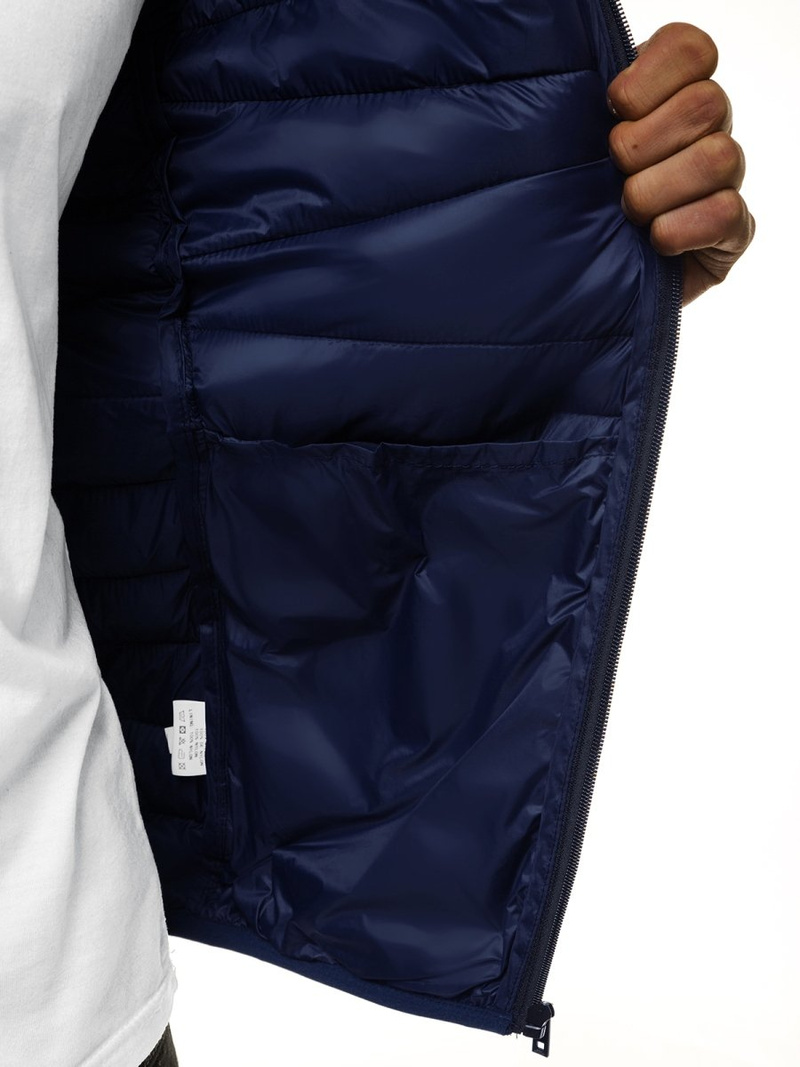 Chaqueta de hombre azul marino OZONEE JB/JP1139