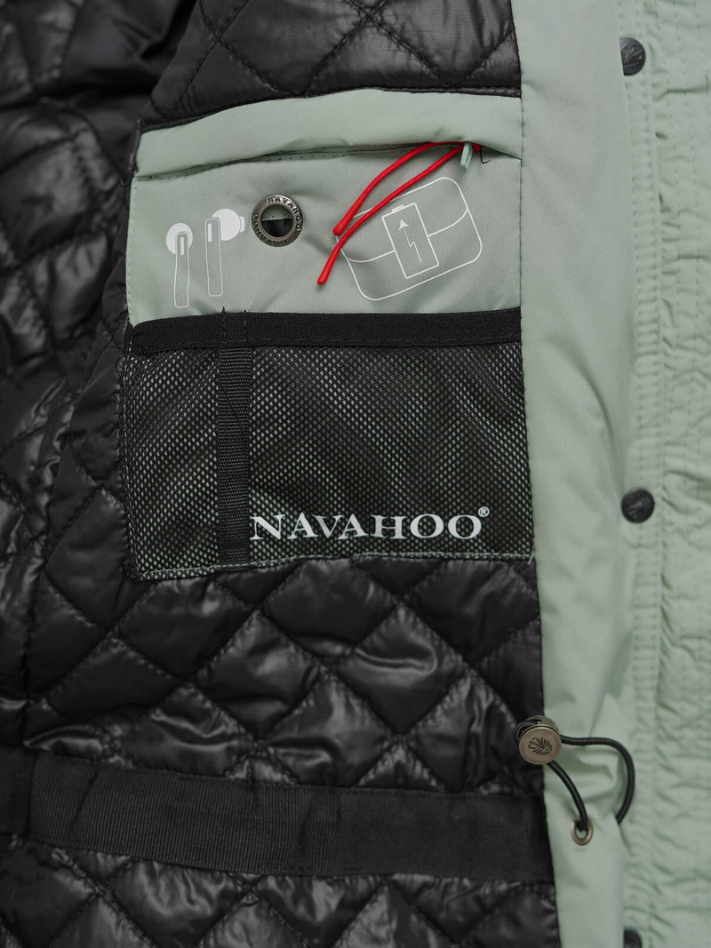 Chaqueta de mujer menta OZONEE O/W377