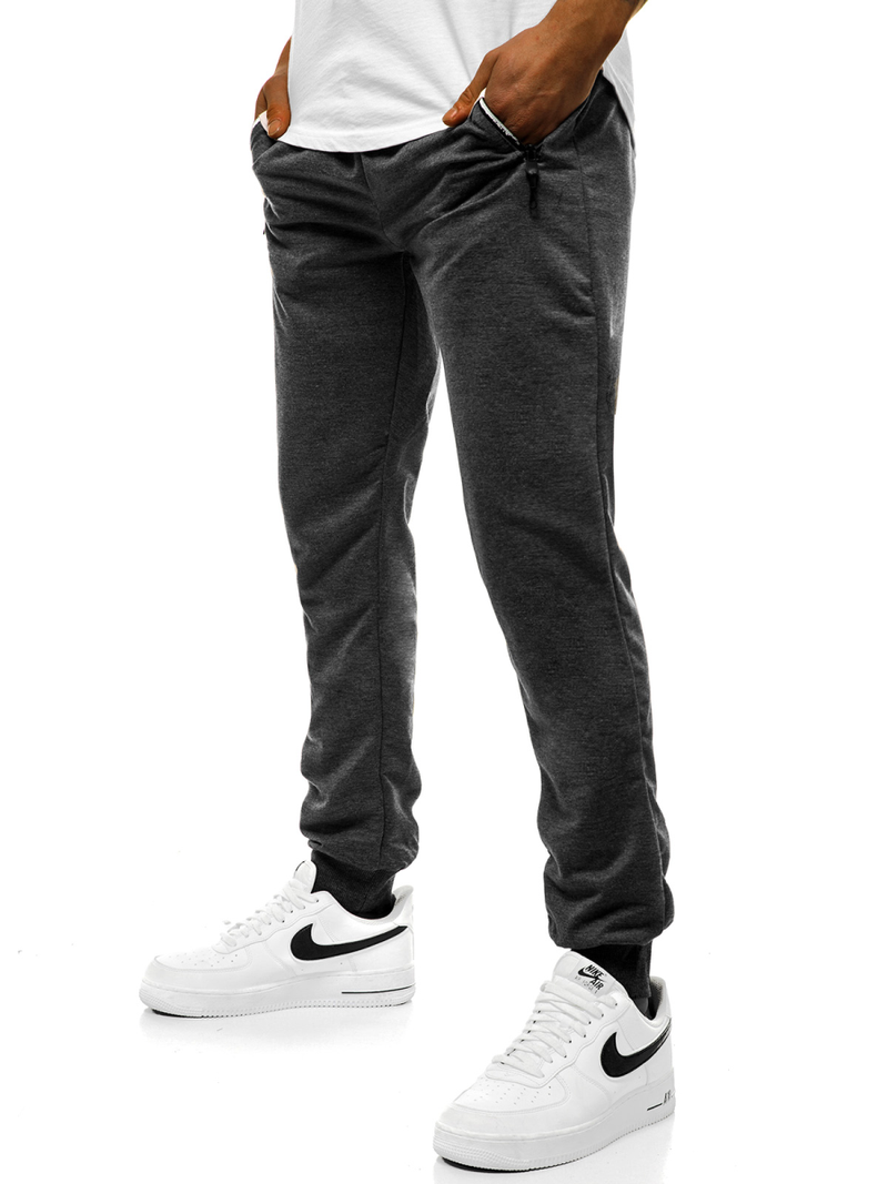 Pantalón de chándal de hombre grafito JS/XW003S