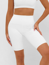 Leggins mujer cortos blancos OZONEE JS/17K583/1