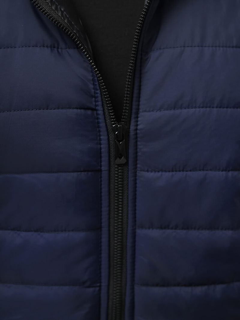 Chaqueta de hombre azul marino OZONEE JS/8M985/215