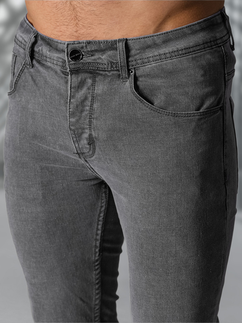 Vaqueros de hombre grafito OZONEE NB/MP0192GSZ