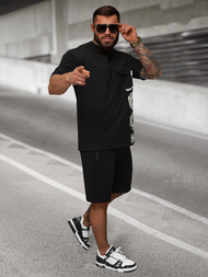 Chándal de hombre negro OZONEE JS/27C6531/3