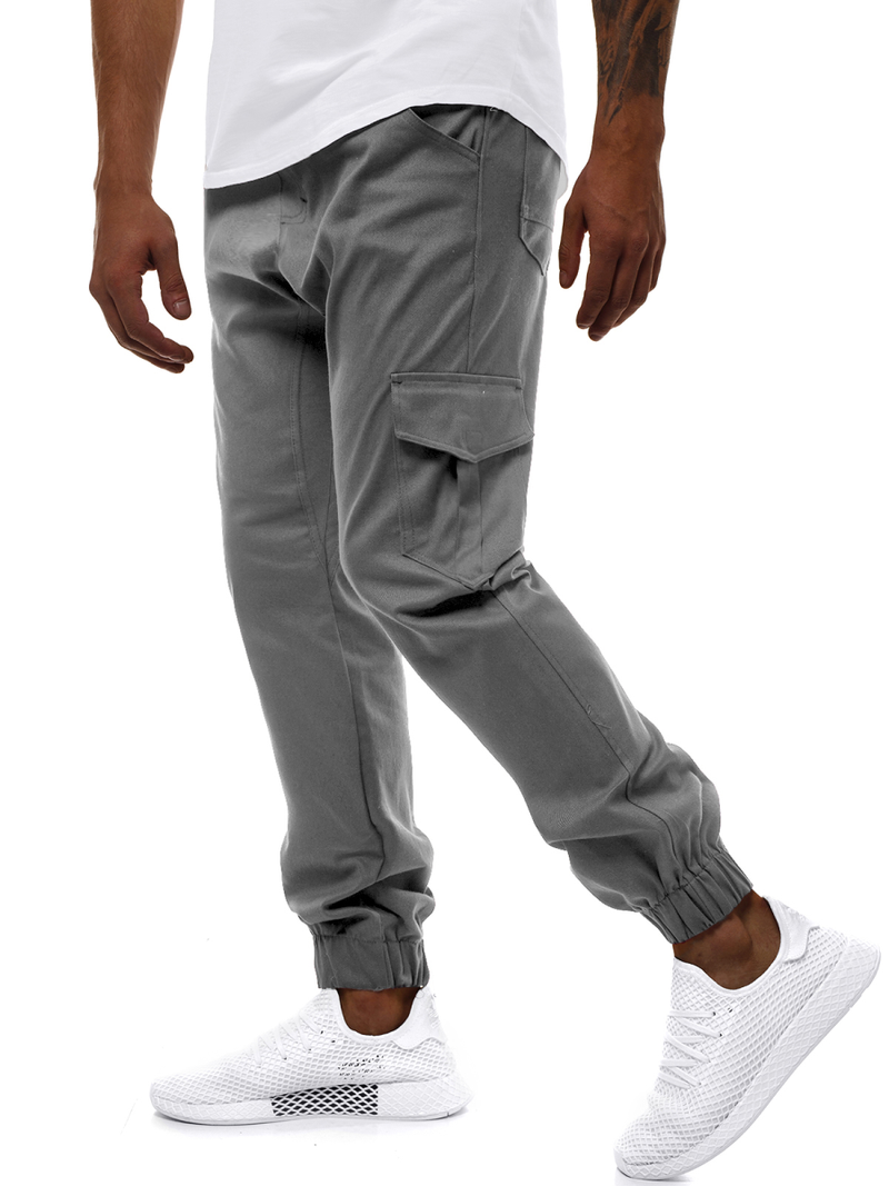 Pantalón jogger de hombre gris OZONEE A/404