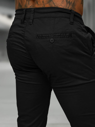 Pantalón de hombre negras OZONEE BL/SK222/1