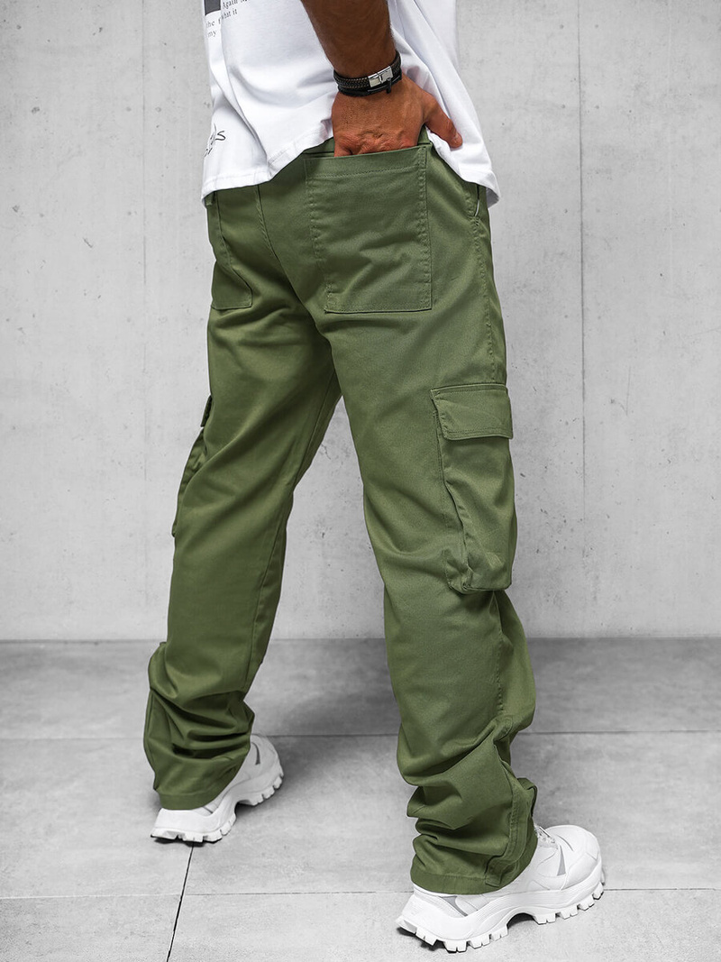 Pantalón de hombre caqui OZONEE O/G3016Z