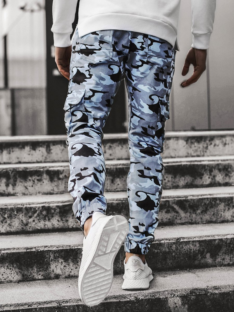 Pantalón jogger de hombre azul OZONEE A/404