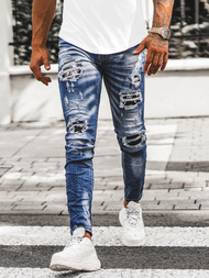 Vaqueros de hombre azul OZONEE O/E7802