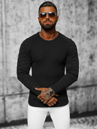 Jersey de hombre negro OZONEE L/2486Z