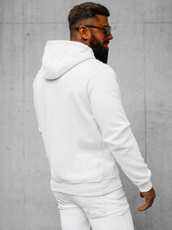 Sudadera de hombre blanca OZONEE JS/2009Z