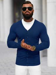 Jersey de hombre azul oscuro OZONEE NB/MM6006/5Z