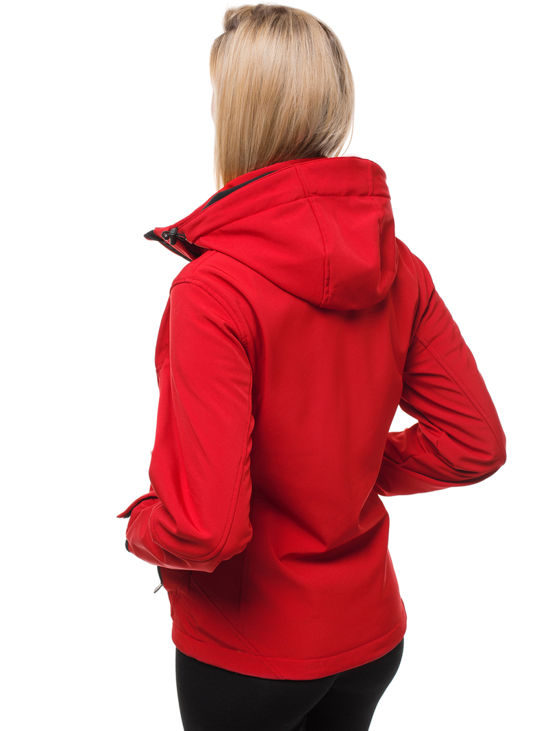 Chaqueta de mujer roja OZONEE N/4849