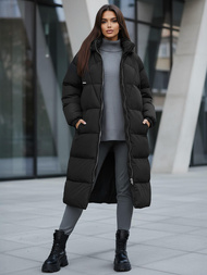 Chaqueta de mujer negra OZONEE JS/5M3163/392Z