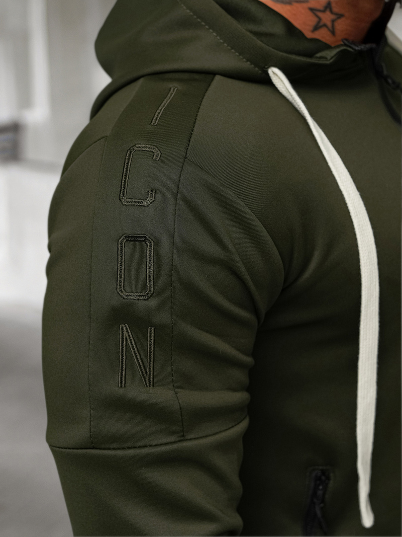 Chándal de hombre caqui OZONEE O/LN11760