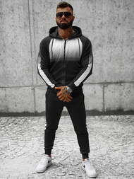 Chándal de hombre negro OZONEE JS/C8116