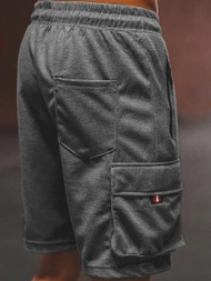 Pantalón corto de hombre grafito OZONEE O/WW20015/3