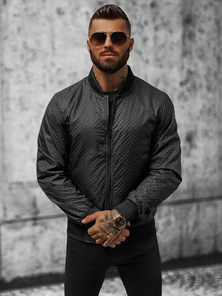 Chaqueta de hombre negra OZONEE O/3A179