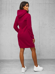 Sudadera de mujer burdeos OZONEE JS/YS10005/21Z