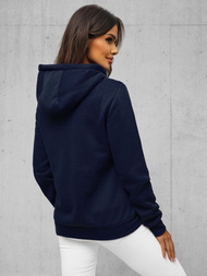 Sudadera de mujer azul marino OZONEE JS/W03Z
