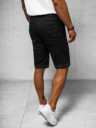Pantalones cortos chinos de hombre negras OZONEE NB/MP0266N