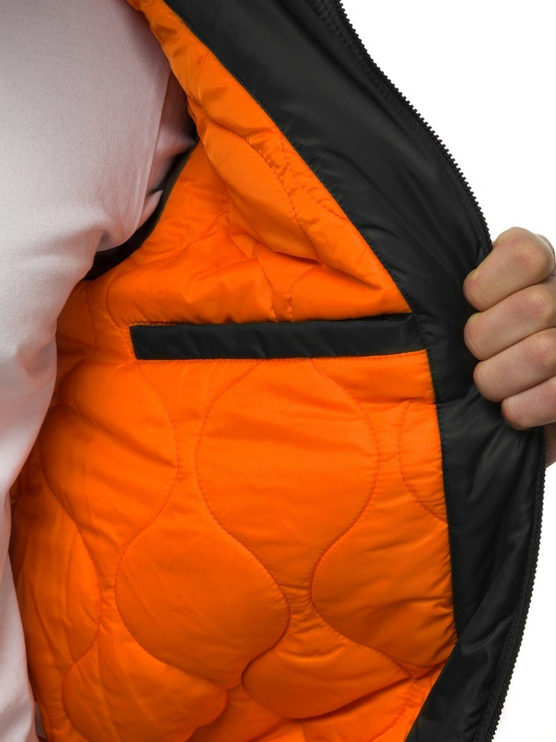 Chaqueta de hombre negra OZONEE O/99122