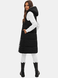 Chaleco de mujer negro OZONEE O/DK114/1