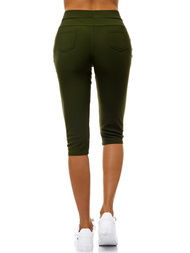 Leggings para mujer caqui OZONEE JS/1041/A7