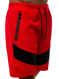Pantalón corto de hombre rojo JS/KS2515