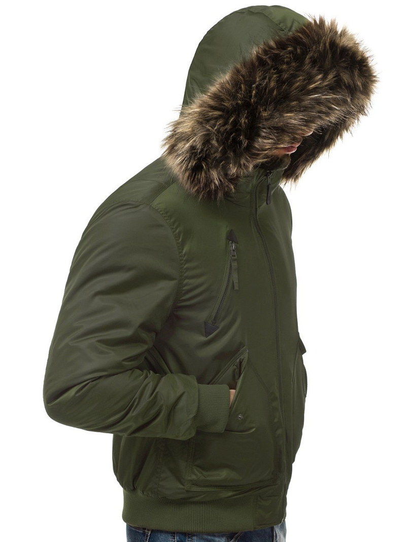 Chaqueta de hombre verde OZONEE O/99122