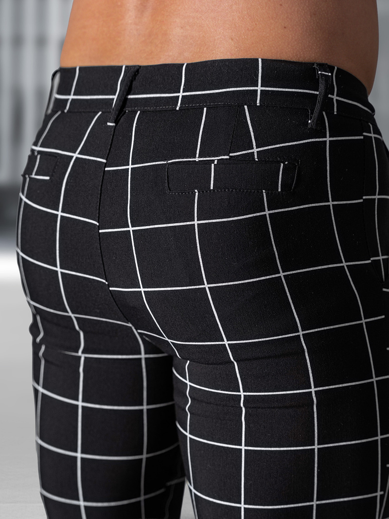 Pantalón chino de hombre negras OZONEE O/P4009Z