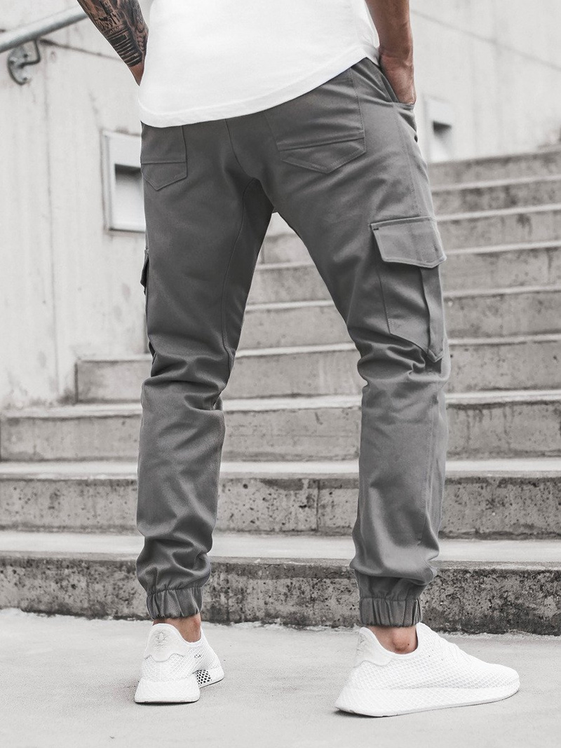 Pantalón jogger de hombre gris OZONEE A/404