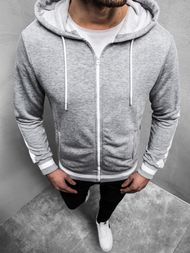 Sudadera de hombre Сiра OZONEE A/1009Z