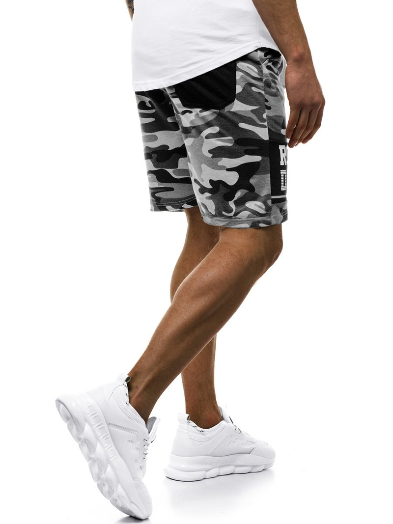 Pantalón corto de hombre gris JS/KK300161