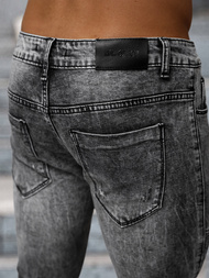 Vaqueros de hombre negras OZONEE NB/MP0069N