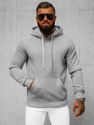 Sudadera de hombre gris OZONEE JS/2009Z
