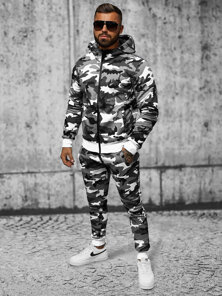 Chándal de hombre gris OZONEE O/8B159/2