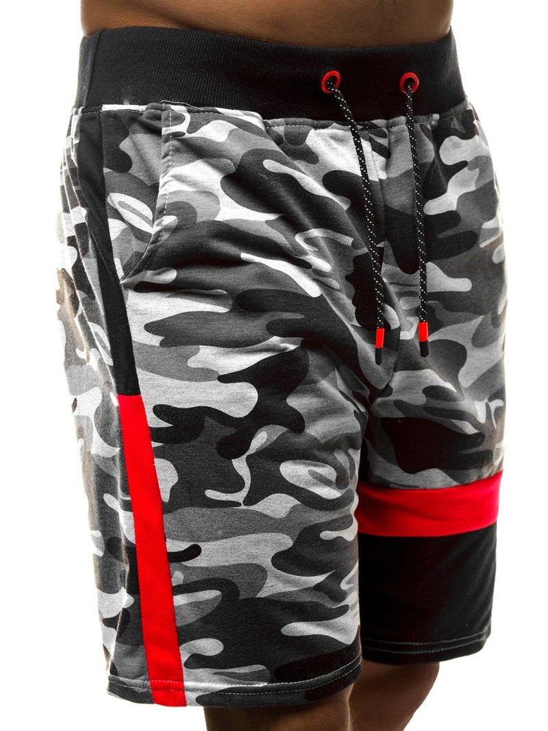 Pantalón corto de hombre gris JS/KK300160