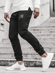 Pantalón jogger de hombre negro OZONEE A/829