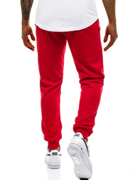 Pantalón de chándal de hombre rojo OZONEE JS/JZ11016