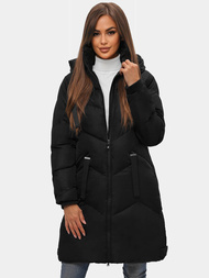 Chaqueta de mujer en negra OZONEE JS/5M733/392