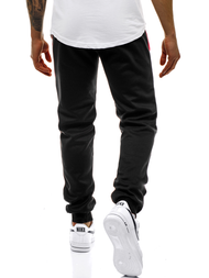 Pantalón de chándal de hombre negras OZONEE JS/JZ11011