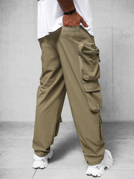 Pantalón de hombre beige oscuro OZONEE O/PS5528
