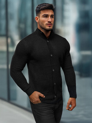 Jersey de hombre negro OZONEE NB/MM6020/4Z