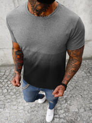 Camiseta de hombre grafito OZONEE JS/8T81/2Z